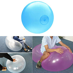 Avis Ballon de plage gonflable gonflable rempli d’eau pour entraînement sportif Bubble Ball bleu