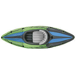 INTEX Kayak gonflable Challenger K1 274x76x33 cm 68305NP pas cher