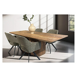 Moloo PIANA-Table à manger Rectangulaire 8/10 p, L.230 cm, en Teck recyclé