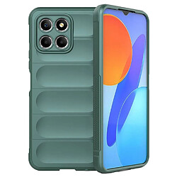 Htdmobiles Coque pour Huawei Honor X8 5G / Honor X6 - housse etui silicone gel fine + verre trempe - VERT