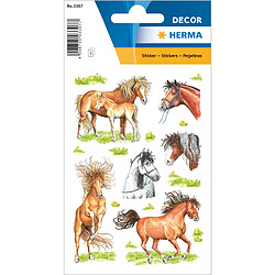 HERMA Autocollants DECOR 'Dessins de chevaux' ()