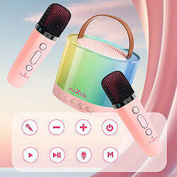 Maxlife Enceinte Bluetooth avec Double Microphone Portable Autonomie 5 heures Rose Poudré pas cher