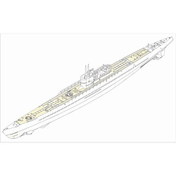 German Navy Type IX-C U-Boat - 1:350e - Hobby Boss