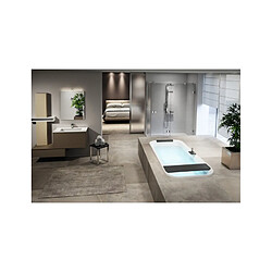 Baignoire îlot NOVELLINI DIVINA F 180x80 cm bord 8 cm pas cher