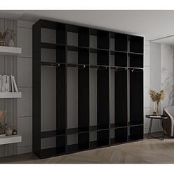 Avis Abiks Meble Armoire Inova 2 À Portes Battantes 236,7/250/47 5 Portes (nero/nero)