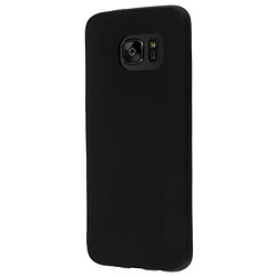 Avis Avizar Coque Silicone TPU Gel Souple Samsung Galaxy S7 Edge - Noir Mat