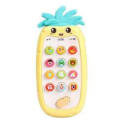 Téléphone Portable Jouet Enfants Bébé Enfants Jouer Téléphone Portable Apprentissage Amusant Cadeau Jaune