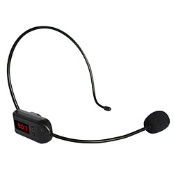 Universal Intelligent FM sans fil microphone casque haut-parleur radio microphone haut-parleur professeur pas cher