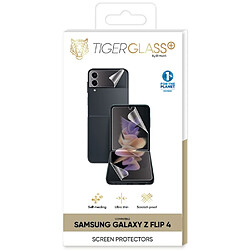 Tiger Film de protection d'écran pour Samsung Galaxy Z Flip 4 Ultra-résistant Transparent