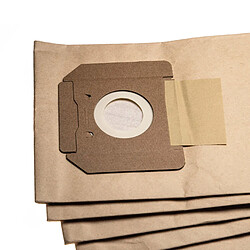 vhbw 5 sacs papier compatible avec Kärcher NT 45/1 Tact TE EC, NT 45/1 Tact Te M, NT 55/1 Tact aspirateur 75.9cm x 20.1cm