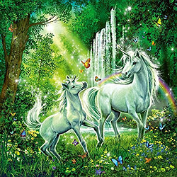 Ravensburger Beautiful Unicorns Jigsaw Puzzle (3 x 49 piAces)