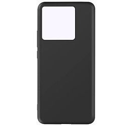 Avizar Coque pour Xiaomi 13T et 13T Pro Silicone souple Classic Case Noir