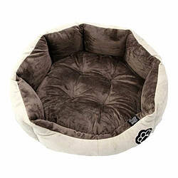 Paris Prix Panier Rond pour Chien & Chat Patchy 50cm Chocolat