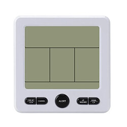 LCD Numérique Hygromètre Intérieur Thermomètre Température Humidité Mètre Blanc