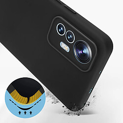 Avis Avizar Coque Xiaomi 12 Lite Semi-rigide Soft-touch Fine noir