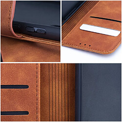 Coque Portefeuille couleur Marron Pour iPhone 14 Pro Little Boutik©