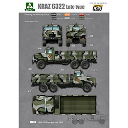 Takom Maquette Camion Ukraine Kraz-6322 Heavy Truck Late Type pas cher