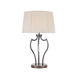 Elstead Lighting Lampe de table Pimlico Bronze foncé