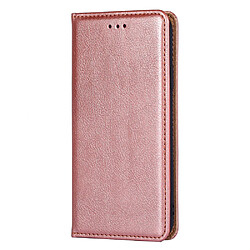 Etui en PU absorption magnétique or rose pour votre Samsung Galaxy A23 5G