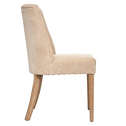 Avis Atmosphera, Createur D'Interieur Chaise Chen Livia Beige - Atmosphera