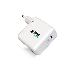 Chargeur Mural + Câble USB C Urban Factory GSC65UF Blanc