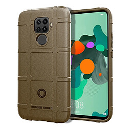 Wewoo Coque Souple TPU Antichoc à Couverture Complète pour Huawei Nove 5i Pro Marron