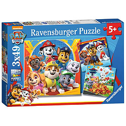 Ravensburger Puzzles 3x49 pièces - Pat'Patrouille