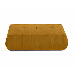 Avis Lisa Design Onyx - pouf d'appoint - en velours côtelé