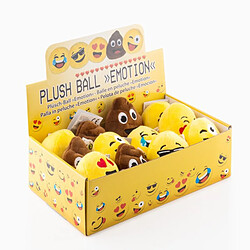 Totalcadeau Petite balle antistress émoticône en peluche - Anti Stress Emoj pas cher