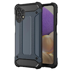 Ozzzo hybrid armor coque tough rugged cover pour samsung galaxy a73 bleu