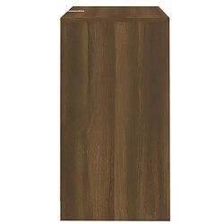 Acheter vidaXL Buffets 2 pcs Chêne marron 70x41x75 cm Bois d'ingénierie