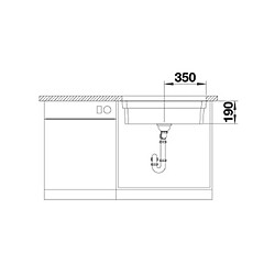 Acheter BLANCO Évier Etagon 700-U sous plan 524270