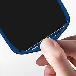 Avizar Coque pour iPhone 15 Plus Semi-rigide Soft-touch Fast Cover Bleu pas cher