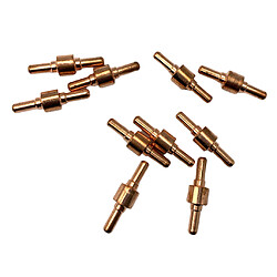 Avis 10pcs électrode De Coupeur De Plasma Pour La Torche De Coupage De Plasma 40A / PT-31 30 / 40mm Normal