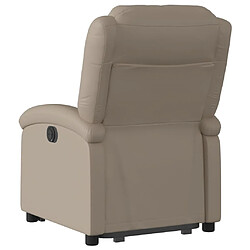 Acheter vidaXL Fauteuil inclinable Cappuccino Similicuir