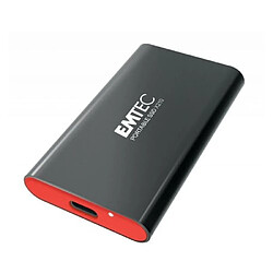 Emtec X210 Elite Disque Dur SSD Externe 1000Go 2.5" USB 3.2 3D NAND Flash Noir pas cher