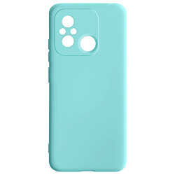 Avizar Coque pour Xiaomi Redmi 12C Semi-rigide Soft-touch Fast Cover Turquoise