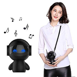 Universal Mini haut-parleur robot haut-parleur Bluetooth assistance centrale support TF