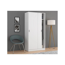 Avis Loungitude Armoire ENZO 2 portes coulissantes L100