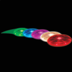 Totalcadeau Frisbee lumineux LED