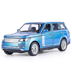 Universal 1:28 Modèle de voiture en alliage SUV CASSE SIMULATION SIME Toy Sound et Toys Light For Kids Gift (Bleu)