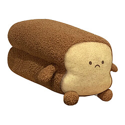 Universal Peluche de dessin animé de haute qualité et confortable adorable coussin pain oreiller enfant adulte cadeau maison voiture chambre à coucher décoration | oreiller de luxe (18 * 18 * 38cm)