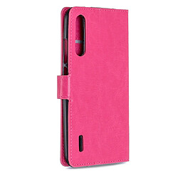 Avis Wewoo Housse Coque Crazy Horse Texture Horizontal Étui en cuir avec support et fentes pour cartes et portefeuille et cadre photo Xiaomi Mi A3 rose