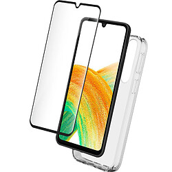 Bigben Pack pour Samsung Galaxy A34 5G (Coque Transparente + Verre trempé)