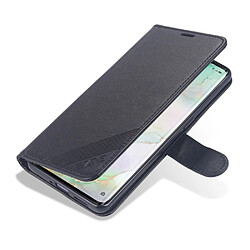 Etui en PU avec support noir pour votre OPPO Reno 3 Pro