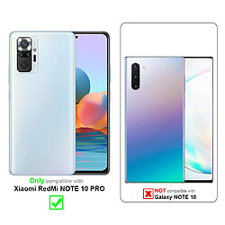 Cadorabo Coque Xiaomi RedMi NOTE 10 PRO Etui en Blanc