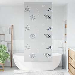 vidaXL Store enrouleur de douche 100x240 cm largeur du tissu 96 cm