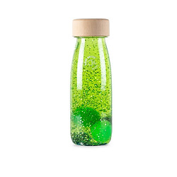 Petit boum float bottle green - Bouteille sensorielle