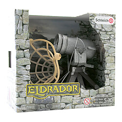 Schleich Canon avec Filet Eldrador Fonction de Tir Combinable et Baliste Multicolore pas cher