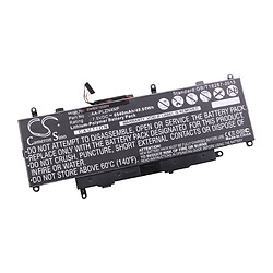 vhbw batterie compatible avec Samsung ATIV Pro, XE700T1C, XE700T1C-A01BE, XE700T1C-A01CA laptop (6540mAh, 7.5V, Li-Polymère, noir)